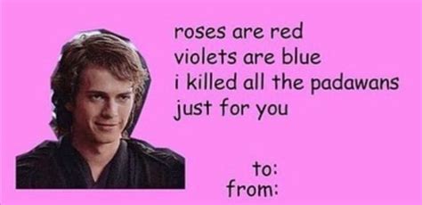 Star Wars Valentines Day Starwars Valentines Cards Bad Valentines