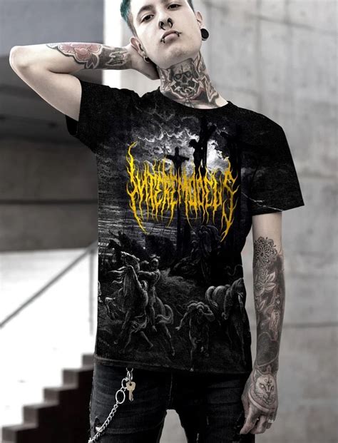 Crucifixion Tee Satanic Clothing Tees Occult Clothing