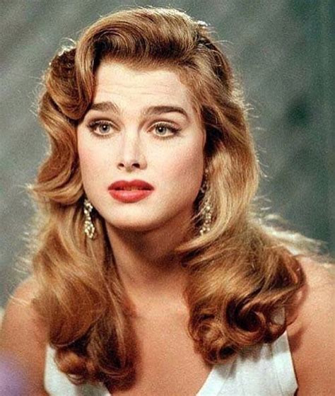 Oh Its Monday 80s Model Hair Styles Brooke Shields Young