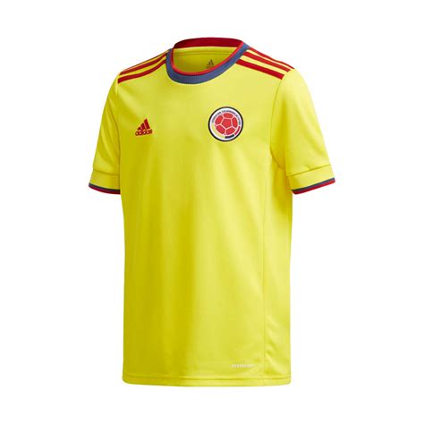 Jersey Adidas Kids Colombia Home Kit 2020 2021 Yellow Fútbol Emotion