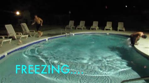 Insane Cold Pool Challenge Youtube