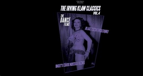 The Irving Klaw Classics Vol 1 4 Cult Epics