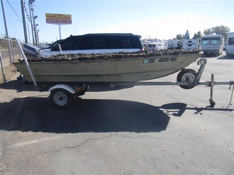 Boat For Sale 1995 Lowe Aluminum Boat L140 Hunting Boat 14 In Lodi