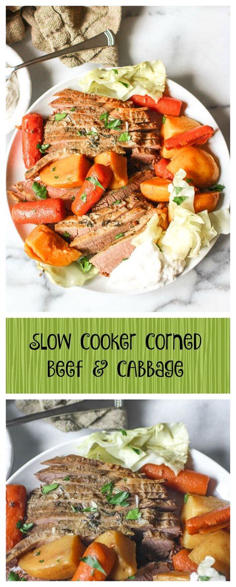 Add carrots and potatoes to the slow cooker. Slow Cooker Corned Beef And Cabbage. This recipe is simple, delicious, and healthy! Yes, you can ...