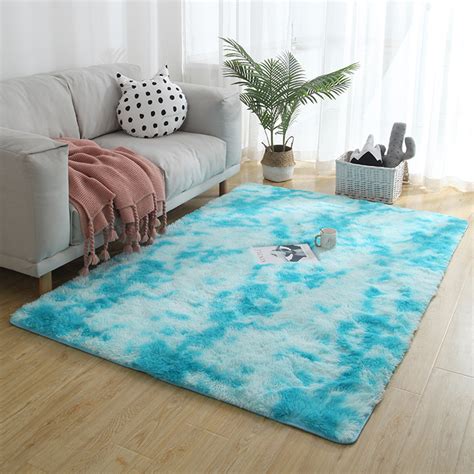 These extra long bed rugs are soft, cuddly, and super cute. Fluffy Rugs Anti-Skid Shaggy Area Rug Carpet Dining Room ...