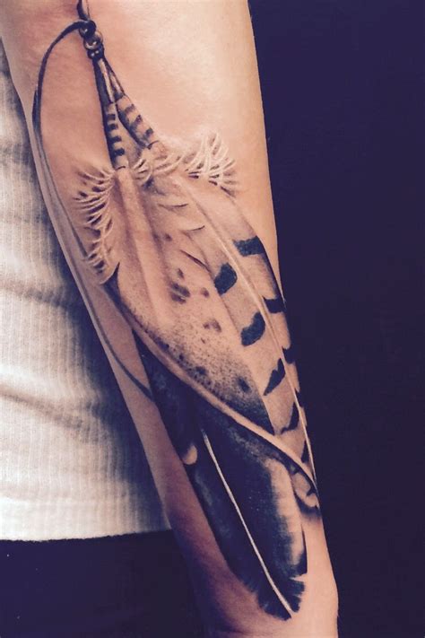 Native Feather Tattoos On Wrist