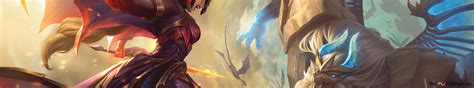 Dragonslayer Galio Vs Kayle Splash Art League Of Legends Lol 8k