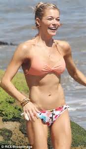 LeAnn Rimes Shows Off A Much Healthier Figure In A Lacy Pink Bikini During Boozy Break In Cabo