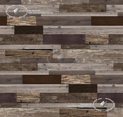 Reclaimed Wood Wall Paneling Texture Seamless 19621