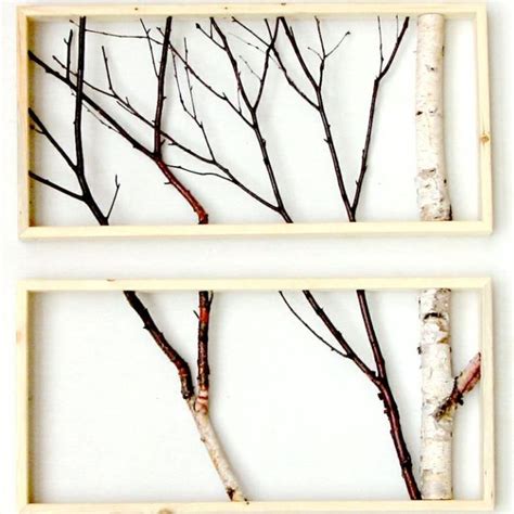 Fall Diy How To Make Framed Branches Decor Video Make This Unique