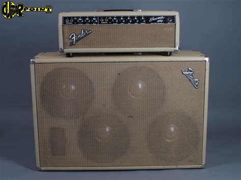 1963 Fender Showman Amplifier 4x12 Speaker Cabinet Vi63feshowcab01198