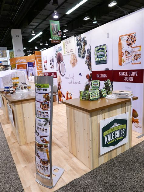 This Eco Friendly Trade Show Booth For Natural Food Client Is Accented