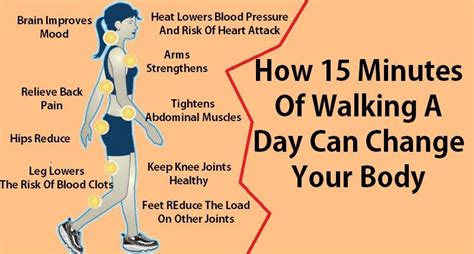 People take inadequate sleep, have irregular eating habits, do little or no exercise, and face problems like obesity. 15 Minutes Of Walking On A Daily Basis Can Change Your ...