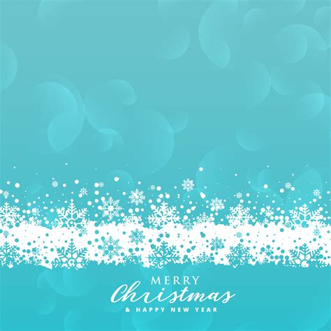 Blue Snowflakes Background For Christmas Festival Download Free