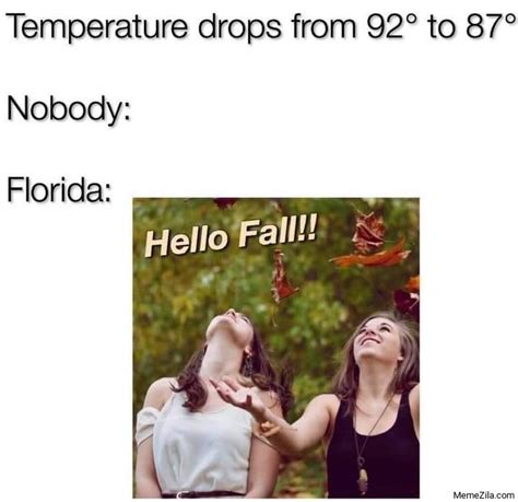 Waiting For Fall In Florida Skeleton Meme