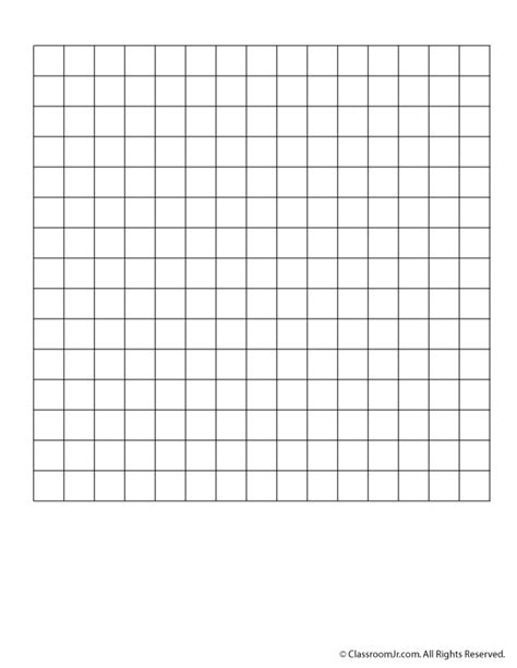 Blank 15 X 15 Grid Paper Or Word Search Grid Woo Jr Kids Activities