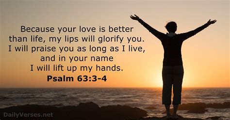 Because Your Love Is Better Than Life My Lips Will Glorify You I Will