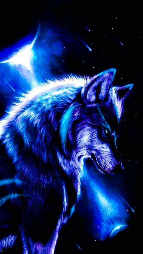 Cool Blue Wolf Wallpapers Wolf With Blue Eyes Wolf Wallpaper Wolf Background