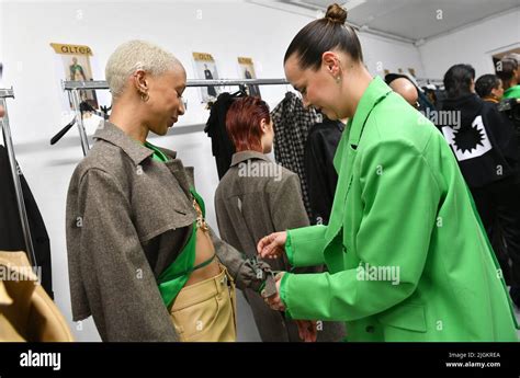 Pauline Ducruet Backstage Du Défilé Alter Femme Automnehiver 2022