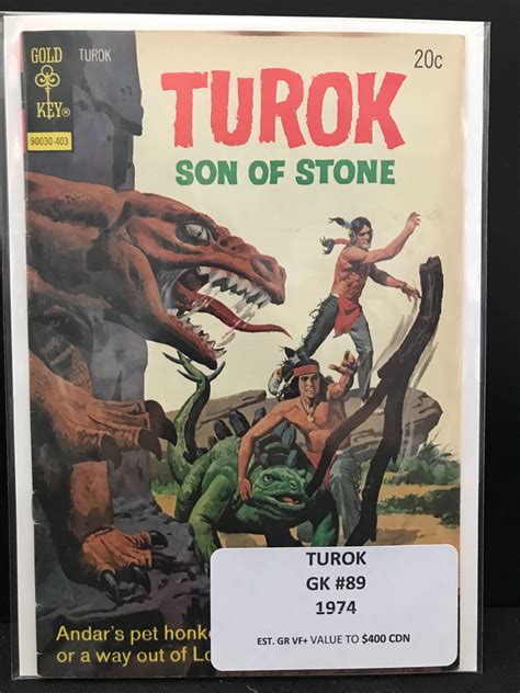 Turok Son Of Stone 89 Gold Key Comics