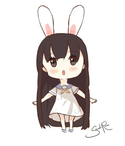 Cute Chibi Bunny Girl Wallpapers Top Free Cute Chibi Bunny Girl