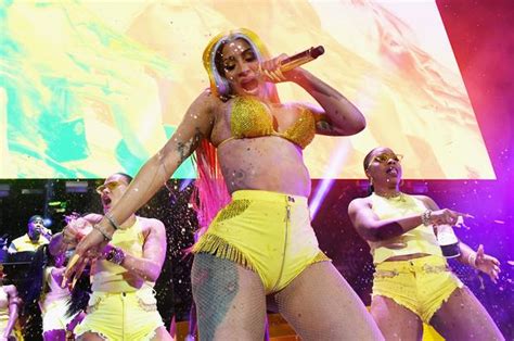 Cardi B Steals The Show With Dirty Summer Jam Performance In Sparkly