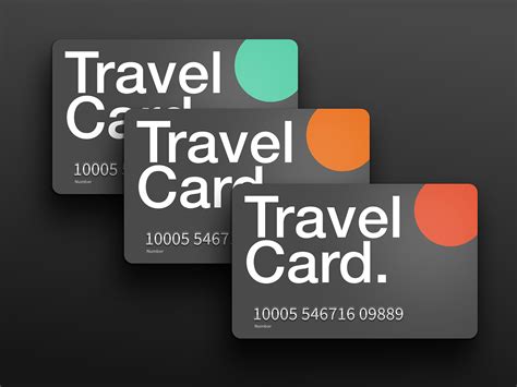 You can store multiple currencies in a single card in case you are travelling to different countries. Travel Card on Behance