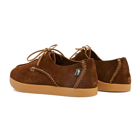 Yogi Lennon Hairy Suede Lace Up Dark Brown The Sporting Lodge