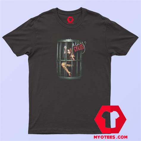 New Official Miley Cyrus Bird Cage Image T Shirt On Sale