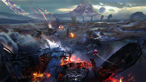 Ashes Multiplayer Map Halo Wars 2 Halopedia The Halo Wiki