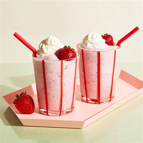 Fresh Strawberry Milkshake Recipe Epicurious