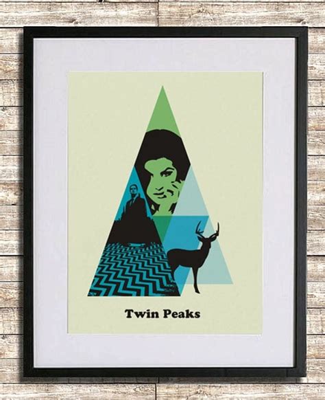 Twin Peaks Poster A3 Print By Sanasini On Etsy