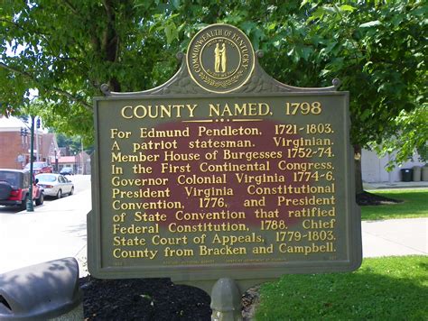 Pendleton County Historical Marker Falmouth Kentucky J Stephen