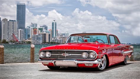 Classic Red Coupe Car Red Cars Oldtimer Hd Wallpaper Wallpaper Flare