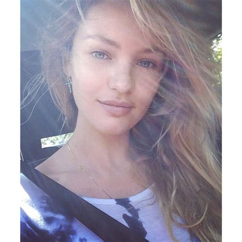Candice Swanepoel Stunned In A No Makeup Selfie Celebrity Instagram