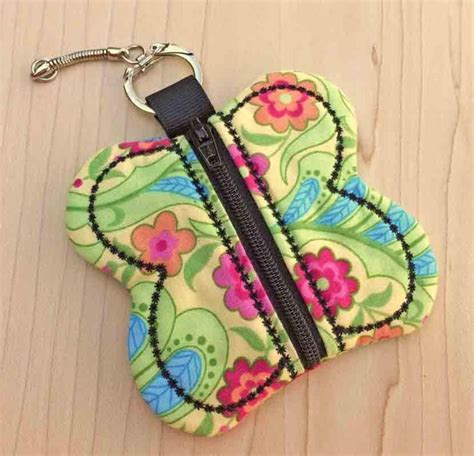 In The Hoop By Embgarden Embroidery Pattern Coin Purse Pattern