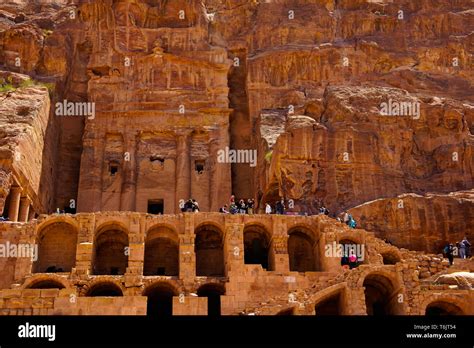 Urn Tomb So Called Royal Tomb Petra Jordan Stock Photo Alamy