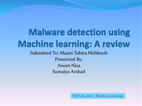 Malware Detection Using Machine Learning Techniques