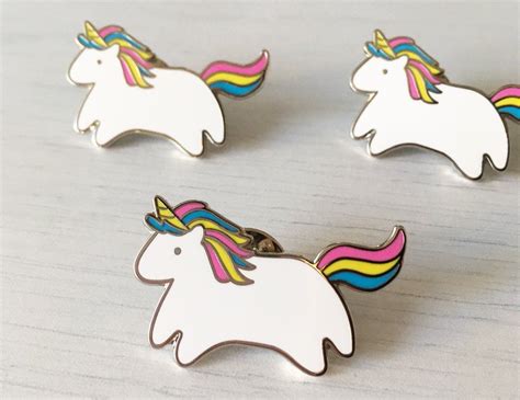 Baby Unicorn Enamel Pin Baby Unicorn Enamel Pins Sparkle Collective