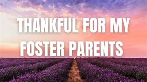Dear Foster Parents Thank You Messages From The Heart