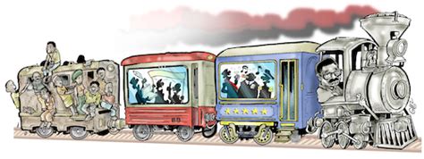 Societys Train By Damien Glez Politics Cartoon Toonpool