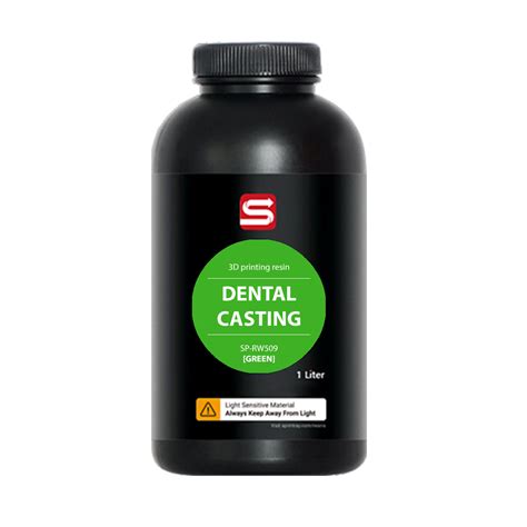 Résine Sprintray Dlp Dental Casting Green