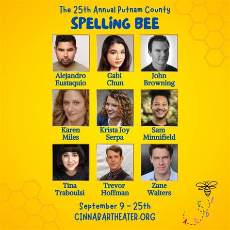 The 25th Annual Putnam County Spelling Bee Cinnabar Theater