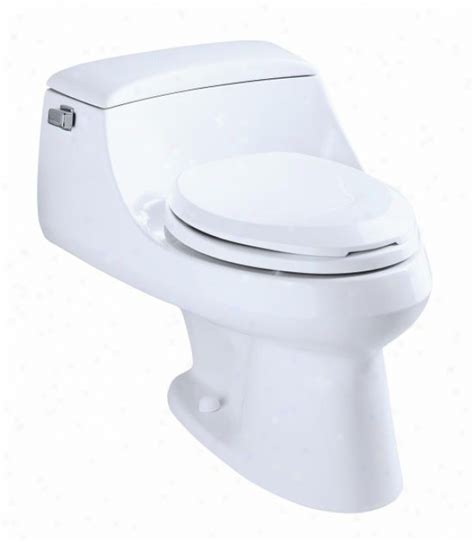 Kohler K 3466 Hw1 San Raphael One Piece Elongated Toilet With Concealed