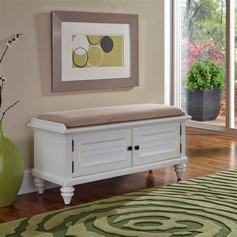 These furniture items can be set in unused space from the house, from the couch to the bathroom. Home Styles Furniture Bermuda Brushed White 47.25 Inch ...