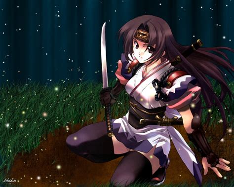 320x570 Resolution Woman Holding Sword Anime Character Hd Wallpaper