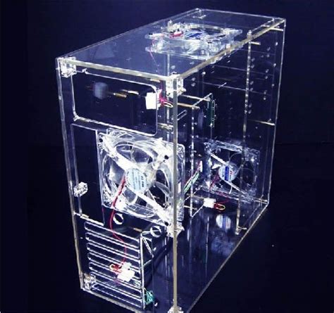Diy Personalized Transparent Acrylic Atx Standard Glass Computer Case