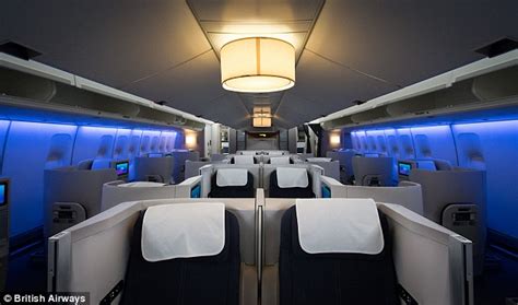 British Airways New Boeing 747 Interior Upgrade Revealed Daily Mail