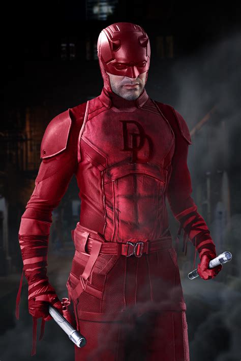 Daredevil Born Again Suit Concept By Me Based On The Amazing King