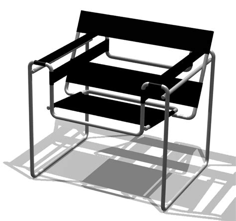 Thanks to the innovative aluminium, tubular steel and plywood pieces he designed first at the bauhaus in 1920s germany and then as an émigré in 1930s switzerland and. File:Bauhaus Chair Breuer.png - Wikipedia